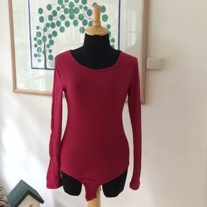4/$15 SUPER SALE Classic Raspberry Bodysuit